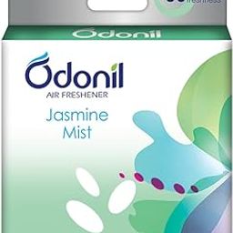 Odonil Bathroom Air Freshener Blocks, Jasmine Mist-48gm White-image-48