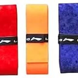 Li-Ning GP 25 Supergrip Velvet Touch Badminton Racquet Over Grip (Pack of 5) (Multicolour)-5