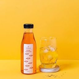 Hetals Homemade Kesar Chandan Sherbat Soothing Summer Drink Made With Real Saffron and Sandalwood No Added Color, No Artificial Essence 500ML-image-41