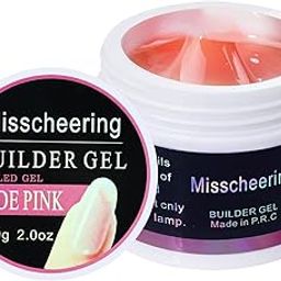 LOSA 60ml Nail Art Builder Gel UV LED Nail Tip Nail Extension Gels skin Pink-image-64