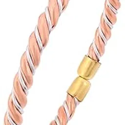 admier Mix Metal Ashtdhatu health benificial Bangle Bracelet free size adjustable Kada for Men Women(ACKD0108)-picture-24