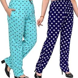 Women's & Girls Cotton All Over Printed Lower/Pyjama (Pack of 2)-picture-32