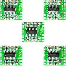 UNIVERSAL HUB PAM8403 Super Mini Digital Amplifier Board Set 2 * 3W Class D Digital 2.5V to 5V Power Amplifier Board kit PACK OF 5-image-63