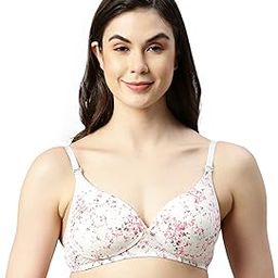 Women's F023 Nylon Perfect Plunge T-Shirt Bra - Padded Non Wired Medium Coverage-picture-10