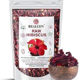Organic Raw Hibiscus -100g |Dry Hibiscus Flower |Rosa-Sinensis for Hair Care & FacePack |Gudhal Ka Phool for Hair growth, Skin Care|Pure raw form-20