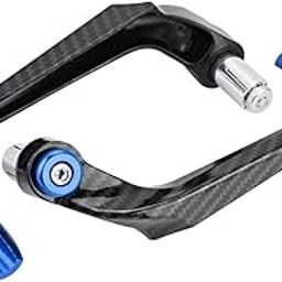 LN MART Universal 7/8in 22mm CNC Aluminum Handlebar Brake Clutch Lever Hand Guard for Motorcycle, Motorbike, Scooters, Electric Cars, Mountain Bikes (BLUE02)-17