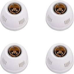 SEER 6A Batten Lamp Holder fancy type 240V (White, Pack of 4)-image-44