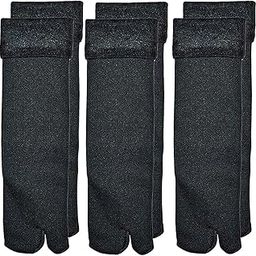 Socks in Black Color (Pack of 3) Free Size Perfect Outlet Winter Woolen Fleece Fur | Ankle Length Thermal Thumb Socks,100% Warm Super Hot for Women | Velvet Pile Lined Socks For Women & Girls-picture-24