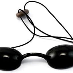 AJICA IPL and ND-Yag Laser Light Protective Eyepatch Googles Silicone Soft Durable Comfortable, LED Light Shielding Eye Lap Black Safety for UV IPL Infrared LED Light Therapy (Pack of 1)-picture-10