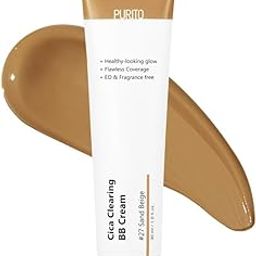 PURITO Cica Clearing BB Cream #27 Sand Beige 1 fl.oz / 30ml, Vegan bb cream-image-88