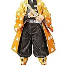 Abelestore Demon Zenitsu Slayer Action Figure 15 cm Collectible for Office Desk & Study Table, Car Dashboard, Decoration and Cake Topper Toys for Fans-image-22