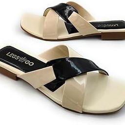 Stylish Sandals for women and girls | Casual and Ethnic Wear | Cream, Black |-image-56
