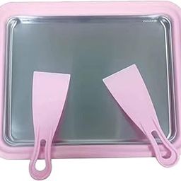 Instant Ice Cream Maker Pan Roller with 2 Scraper, Cold Stone Ice Cream Slab, Perfect for Using with Kids. Rectangular Anti Griddle Freezer Usable with Yoghurt, Fruits, Gelato, Sorbet-image-79