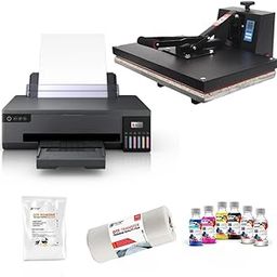 Print Digits | A3 DTF Printer with Large Heavy Duty Heat Press 16x24 | Print on Any Color Any Fabric |RIP Software Included|Not Eligible for Return-10