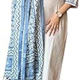 Women's Cotton Embroiderd Straight Kurti with Pant and Printed Dupatta Set-image-1