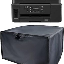 Printer Dust Cover Compatible for Canon Pixma GM4070, G6070 All-in-One Printer,Premium Nylon, Water-Resistant, Durable, Anti-Static Protection for Home & Office Printers (Dorca)- Black-image-37