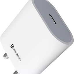 Portronics Adapto 20 Type C 20w Charger for Android,iPhone 14/14 Plus/ 14 Pro/ 14 Pro Max, iPhone 13/13 Pro/13 Pro Max/13 Mini, 12/12 Mini/ 12 Pro Max, iPhone 11 Series with PD 3.0 (White)-15