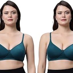 in care Icpd-10 Bra Combo (Pack of 2) | Medium Coverage, Padded and Non Wired, Detachable Straps, Padded T-Shirt Bra-picture-20