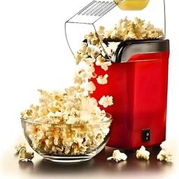 Hot Air Popcorn Popper Maker – Oil-Free, Electric Popcorn Machine with Measuring Cup & Butter Melter, Fast Popping,Healthy and Delicious Snack for Kids, Adults .Easy Clean(Popcorn Maker Machine)-image-83