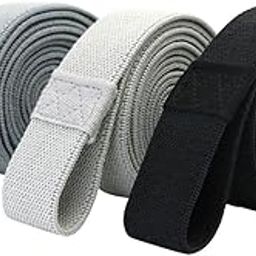 ATORSE Woven Cotton Blend Yoga Strap Stretch Out Dance Stretch Band Combination Color-image-59