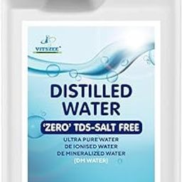 VITSZEE Zero TDS Ultra Pure Di-Ionised Distilled Water 5 litre for Battery/Inverter/Medical Equipment's/Chemicals and Cosmetic Formulations | DM water |-11