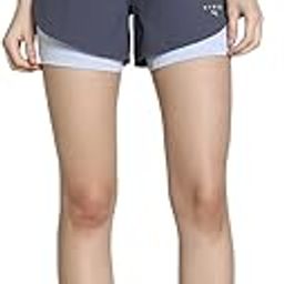 Women, W x HYROX 2in1 Short, Galactic Gray, S, (52689969)-image-9