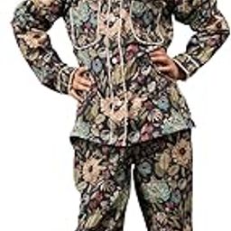 Girls' Floral Two-Piece Set with Lace Detailing – Stylish Casual Outfit-image-77