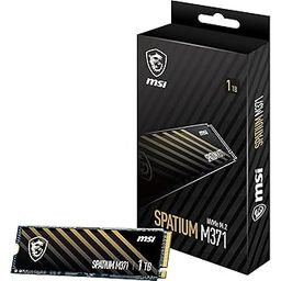 MSI SPATIUM M371 NVMe M.2 1TB - PCIe 3x4 NVMe M.2 Internal Solid State Drive, 2350MB/s Read & 1700MB/s Write, 3D NAND, Built-in Data Security, Center - 5 Year Warranty (210 TBW)-picture-27