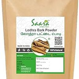 Saara HERBAL FRESH Lodhra Bark Powder, 70g | Lodhra Chhal Powder | Lodh Pathani | Symplocos Racemosa Bark | Pathani Lodh Powder | Lodhra Powder | Lodhra Pattai Powder, 70g-picture-22