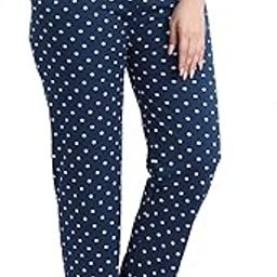 Women's Casual Style Hosiery Cotton Checkered Printed Pyjama with Elegant Drawstring-image-30