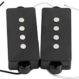 BNF Black Noiseless 4 Strings Jazz Bass Guitar Pickups Set DIY Replacement Parts | Musical Instruments & Gear | Guitars & Basses | Parts & Accessories | Guitar Parts | Pickups-image-30