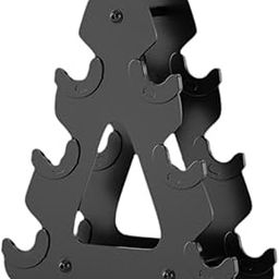 MERISHOPP Dumbbell Rack Hand Weight Storage Holder Iron 3 Tier Dumbbell Rack Organizer| Sports Equipment | Outdoor Sports Gear | Exercise Gear-image-28