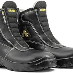 ORAZO Men PICUS TRAIL - Water-Resistant - CE Certified - EN13634:2017 - Level 2,2,2,1 - Motorcycle Riding Boots (Black), 11 Uk-image-28