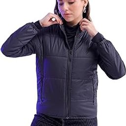 by The Indian Garage Co Women Regular Fit Solid Puffer Jacket-picture-30