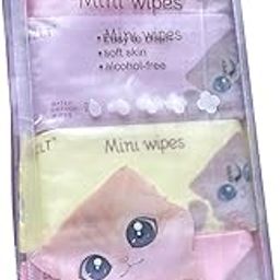 MotiBa Mini Baby Wipes Disposable Portable Pocket Water Wipes Baby Skin Care Wet Tissue Travel Children Baby Hand & Face Baby Sanitizing Cleansing/Moisturising Wipes For Fresh(64 Wipes X 1 Pack)-image-84