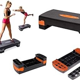 Klapp Aerobic Step Board Exercise Stepper Adjustable Step Board Cardio Yoga Home Gym Workout Platform Non Slip, 10cm - 15cm-picture-10