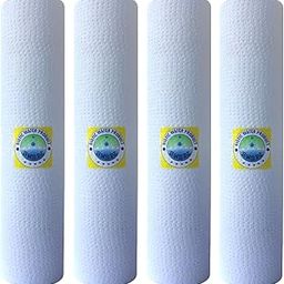 Spun Filter for Water Purifier 10 inch 5 Micron Pre Filter Cartridge Suitable for all Water Purifier Sediment Filter Cartridge, 120 gm Water Filter Candles, BPA Free Prefilter (Pack of 4)-16