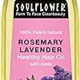 Soulflower Pure And Natural Rosemary Lavender Healthy Hair Oil For Unisex, 120ml-23