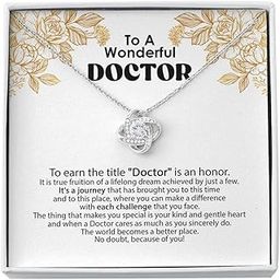 925 Sterling Silver Friend Necklace, New Doctor Pendant, Graduation Necklace For Doctor, Doctor Thank You Jewellery, Doctors Day Gift-image-92