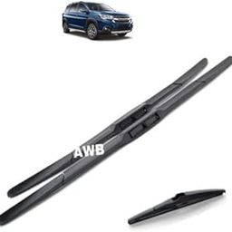 AWB® Hybrid Wiper Blades Front With Rear Wiper Blade Set Compatible with Maruti XL6 24"+16"+10"(Pack of 3)-image-62