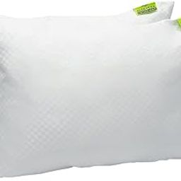 KOPA by Bianca Ortho-Max Aloe Vera Neck Care Pillow Set: Cooling Gel Fill, Firm Support, Washable | Helpful for Neck Pain Relief & All Sleep Positions (16 x 24 Inches, Pack of 2)-image-33