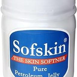Sofskin (USA Brand) White Petroleum jelly IP, 500 gm, No Smell.100% Pure & Safe, pH 5.5, No skin allergy, for - Psoriasis, cracked heels, face & chapped lips, Diaper Rash, Bed sores, Dry Skin, Bruises, small burns - Exp. 5 yrs (See Our Video).-11