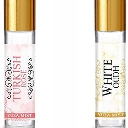 Yuza Mist Turkish Rose & White Oudh Attar Combo | 100% Pure & Natural Alcohol-Free Perfume Oils | Long-Lasting Roll-On Ittar for Men & Women | Floral, Oud, Arabic Fragrance | 6ml x 2 (Total 12ml)-picture-18