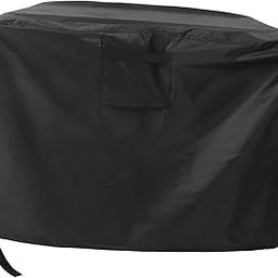 ifundom Black Oxford Fire Pit Table Cover Heavy Duty Square Patio Protector for Outdoor Bbq Fits Propane and Gas Fire Pits-image-73