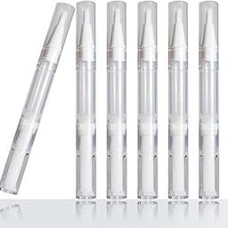 BWXXXR 12 Pack 3 Ml Transparent Twist Pens Empty with Brush ，Cuticle Oil Bottles Empty,Cuticle Oil Pen Empty for Lip Gloss Nail Polish Eyelash Growth Liquid, clear-image-47