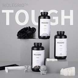 Kexcelled MOLEGRID Tough 50 Resin Black – Industrial-Grade Strength & Flexibility 3D Printer Resin-31