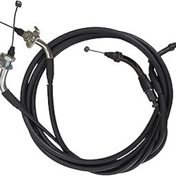 Generic Accelerator Cable, Dual A+B Throttle Control, 150 cm Length, Compatible with Activa-125 BS-6 2020-2024 Models, Black-23