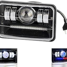 VermsBikers LED Headlight for Hero Splendor Red and Blue Projector-image-59
