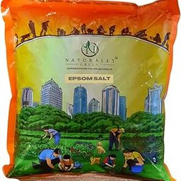 Naturally Green Epsom Salt pure unscented, Magnesium Sulphate, USP grade, non GMO (for Organic Plant Growth) & Bath Salt, For Muscle Relief, Relieves Aches & Pain – 1 Kg-image-9