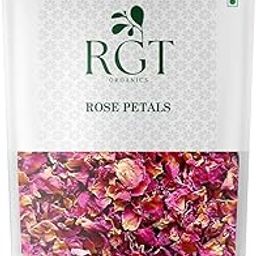 RGT Organics Dry Rose Petals | Gulab Patti 50Gm | Sun Dried | For Beautiful Hair, Skin & Herbal Tea-image-70